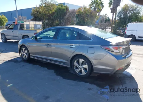 2017 Hyundai Sonata Plug-In Hybrid из США, поврежденный, VIN KMHE14L26HA074323